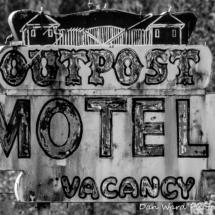 Outpost Motel-2017-B&amp;W