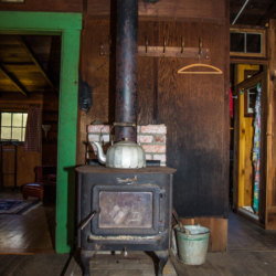 Heath Angelo Home - Wood Stove